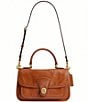 COACH Metropolitan 24 Glazed Leather Messenger Bag - Image 1