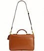 COACH Metropolitan 31 Glazed Leather Turnlock Messenger Bag - Image 2