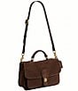 COACH Metropolitan 31 Suede Turnlock Messenger Bag - Image 3