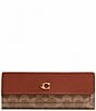 COACH Mila Long Flap Logo Wallet - Image 1
