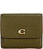 COACH Mila Small Flap Wallet, Color:Olive - Image 1