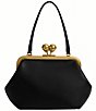 COACH Mini Kisslock Frame 16 Clutch, Color:Black - Image 2