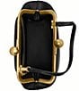 COACH Mini Kisslock Frame 16 Clutch, Color:Black - Image 3