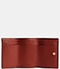 COACH Mini Signature Canvas Trifold Wallet, Color:Tan Rust - Image 3