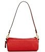 COACH Small Natural Grain Leather East West Barrel Bag - Image 2
