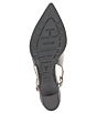 Color:Black - Image 6 - Nikola Leather Slingback Loafer Pumps
