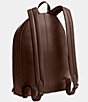 COACH Paper Weight Leather Hall Backpack, Color:Maple - Image 4