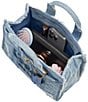 COACH Patchwork Loved Denim Cargo Tote Handle Bag 26 - Image 3