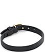 COACH Pav Signature C Buckle Leather Line Bracelet - Image 3