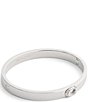 COACH Pave Signature C Bangle Bracelet - Image 1