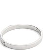 COACH Pave Signature C Bangle Bracelet - Image 3