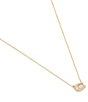 COACH Pave Signature C Pendant Necklace - Image 3