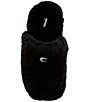 COACH Pave Signature C Shearling Logo Slippers - Image 5