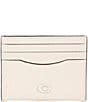 Color:Chalk - Image 1 - Pebble Leather Card Case
