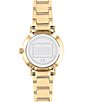 Color:Gold - Image 2 - Perry Goldtone Horse & Carriage Logo Dial Bracelet Watch