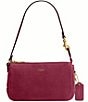 COACH Plaza Bag 18 Suede Shoulder Bag - Image 1