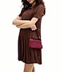 COACH Plaza Bag 18 Suede Shoulder Bag - Image 2