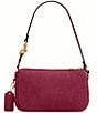 COACH Plaza Bag 18 Suede Shoulder Bag - Image 3