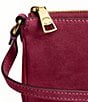 COACH Plaza Bag 18 Suede Shoulder Bag - Image 5