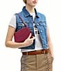 COACH Plaza Suede Shoulder Bag - Image 6