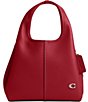 COACH Lana 23 Pebble Leather Shoulder Bag, Color:Ruby - Image 1