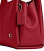 COACH Lana 23 Pebble Leather Shoulder Bag, Color:Ruby - Image 4