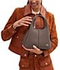 COACH Lana Leather Shoulder Handle Bag 23 - Image 5