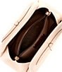 COACH Lana 23 Polished Pebble Leather Shoulder Bag, Color:Cream - Image 3