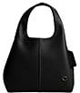 COACH Lana 23 Polished Pebble Leather Shoulder Bag, Color:Black - Image 1