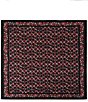 COACH Posey Floral Cluster Signature C Printed Silk Square Scarf - Image 2