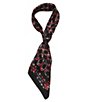 COACH Posey Floral Cluster Signature C Printed Silk Square Scarf - Image 3
