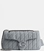 Color:Grey Blue - Image 1 - Quilt Tabby 33 Shoulder Bag