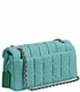 COACH Quilted Denim Tabby Convertible Shoulder Bag, Color:Ivy - Image 4