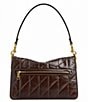 COACH Quilted Glazed Leather Chain Tabby Shoulder Bag - Image 3