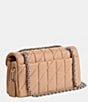 Color:Buff - Image 4 - Quilted Leather Covered C Tabby 26 Shoulder Bag