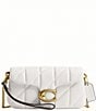 COACH Tabby 19 Quilted Leather Wristlet Crossbody Bag - Image 1
