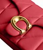 COACH Tabby 19 Quilted Leather Wristlet Crossbody Bag - Image 6