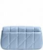 COACH Quilted Pillow Leather Tabby Wristlet Crossbody Bag, Color:Bluebell - Image 2