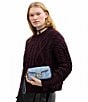 COACH Quilted Pillow Leather Tabby Wristlet Crossbody Bag, Color:Bluebell - Image 6