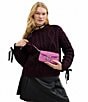 COACH Quilted Pillow Leather Tabby Wristlet Crossbody Bag, Color:LH/Fuschia - Image 5
