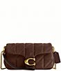 COACH Tabby 19 Quilted Suede Chain Crossbody Wristlet Bag - Image 1