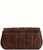 COACH Tabby 19 Quilted Suede Chain Crossbody Wristlet Bag - Image 2