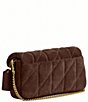 COACH Tabby 19 Quilted Suede Chain Crossbody Wristlet Bag - Image 3