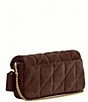 COACH Tabby 19 Quilted Suede Chain Crossbody Wristlet Bag - Image 5