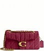 COACH Tabby 26 Quilted Suede Shoulder Bag - Image 1