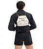 COACH Tabby Leather Pillow Quilt Chain Strap Backpack, Color:Chalk - Image 6