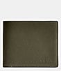 Color:Army Green - Image 1 - Refined Calf Leather 3-in-1 Wallet