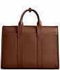 COACH Restored Gotham Portfolio Bag, Color:Redwood - Image 2