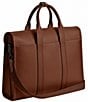 COACH Restored Gotham Portfolio Bag, Color:Redwood - Image 4