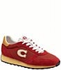COACH Women's Retro Essential Suede Logo Lace Up Sneakers - Image 1